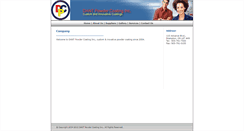 Desktop Screenshot of dantcoating.com